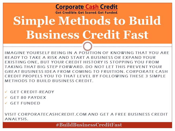 Simple Methods to Build Business Credit Fast